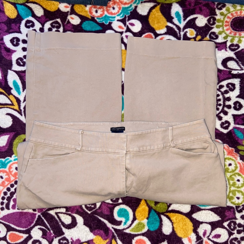 Ann Taylor Size 18 Khaki Pants